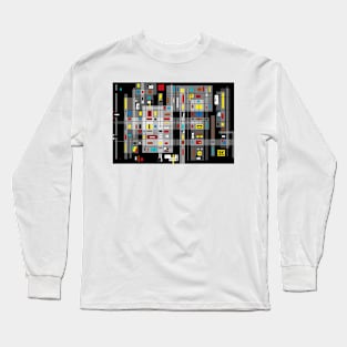 Geometric Poetry Long Sleeve T-Shirt